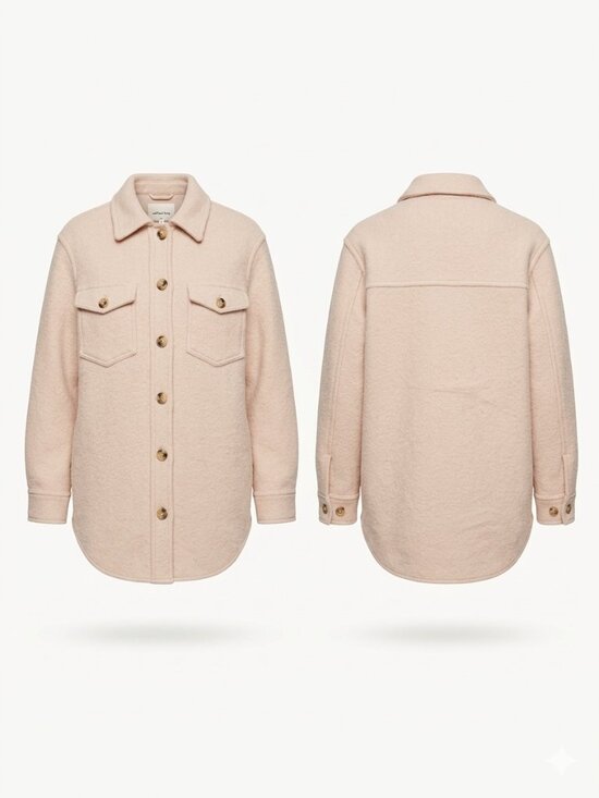 Wilfred Jackets & Blazers - Wilfred Ganna Wool Shirt Jacket (Shacket) | 2XS (Oversized)